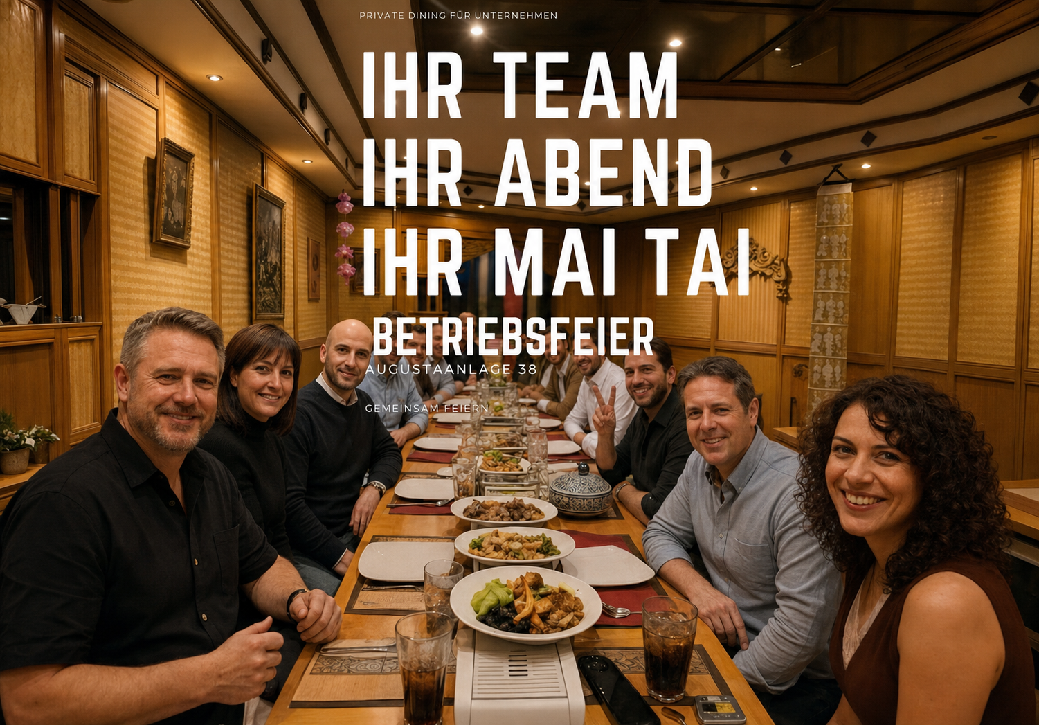Firmenfeier & Weihnachtsfeier im Mai Tai Mannheim