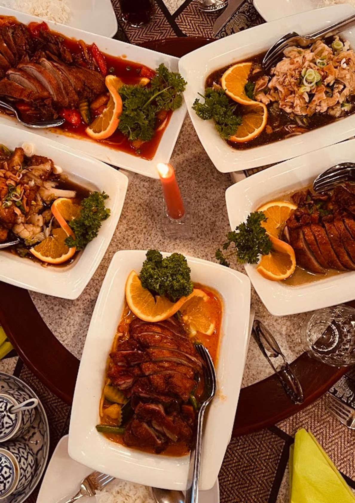 Thailändische Küche im Mai Tai Restaurant Mannheim