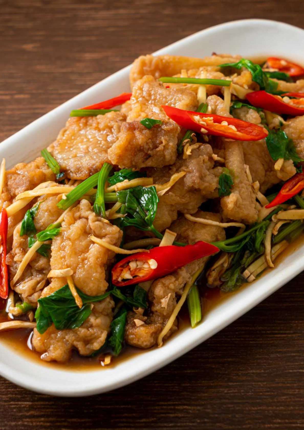 Thai-Gericht aus der Mai Tai Speisekarte