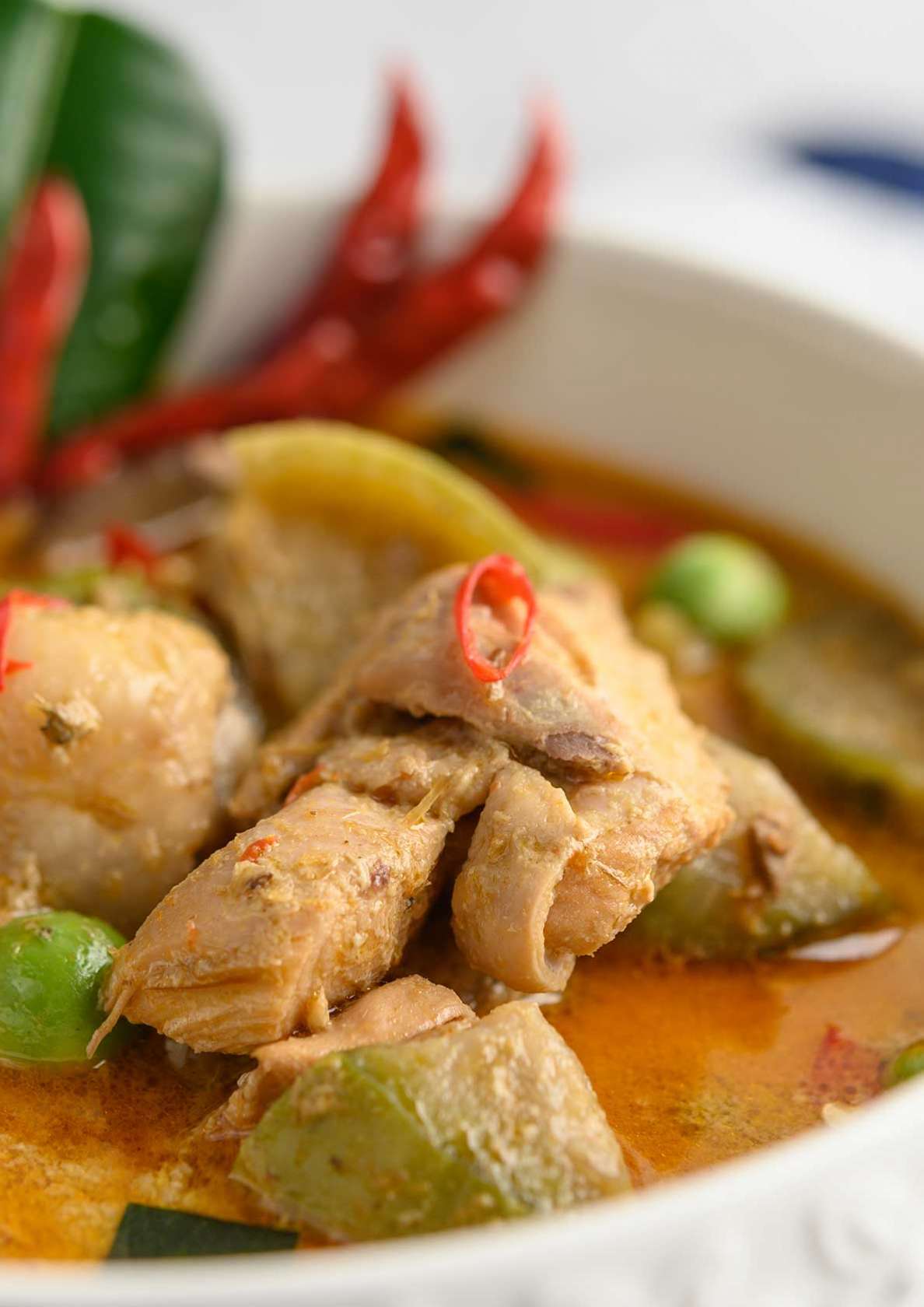 Auswahl thailändischer Gerichte im Mai Tai Restaurant